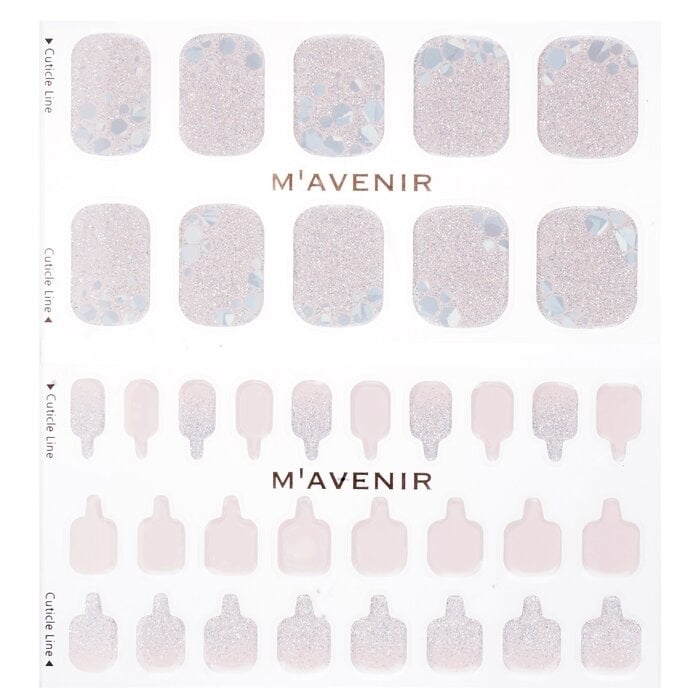 Mavenir - Nail Sticker (Assorted Colour) - Soft Shell Pedi(36pcs) Image 2