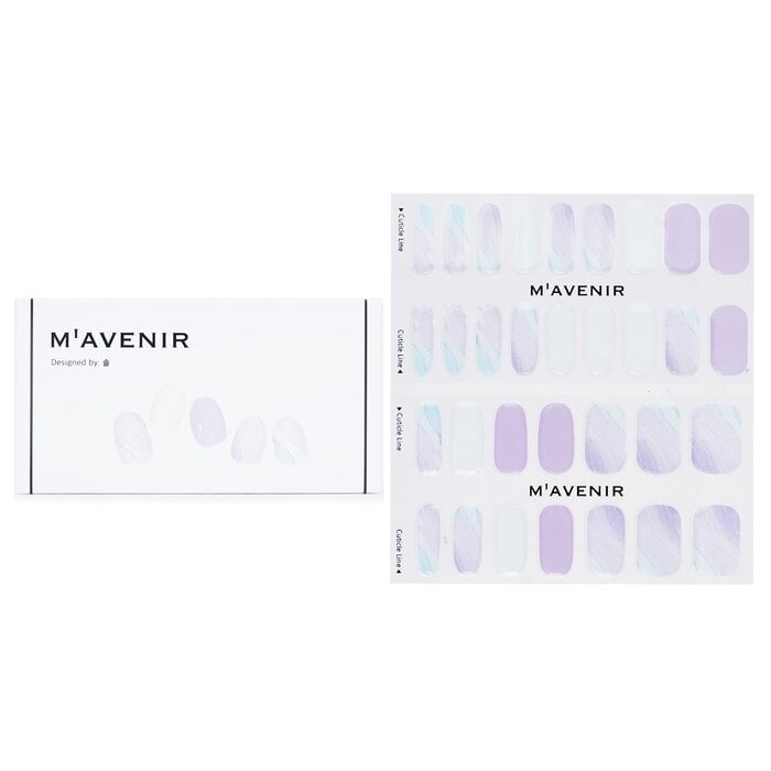 Mavenir - Nail Sticker (Assorted Colour) - Silver Pointnail Nail(32pcs) Image 1