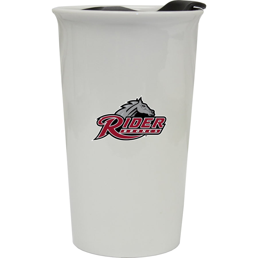 Rider University Double Walled Ceramic Tumbler Image 1