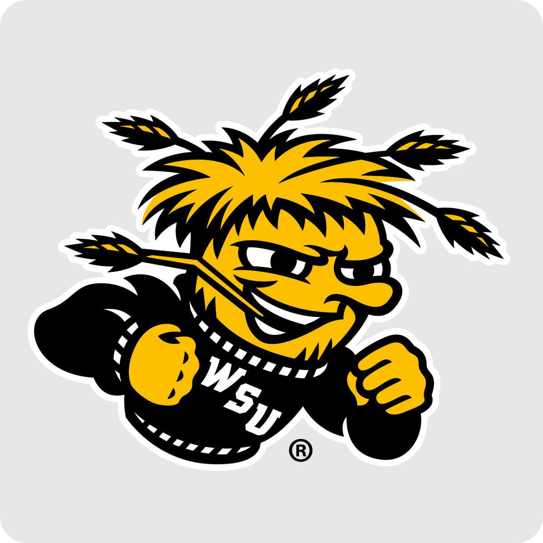 Wichita State Shockers Officially Licensed Coasters - Choose Marble or Acrylic Material for Ultimate Team Pride Image 1