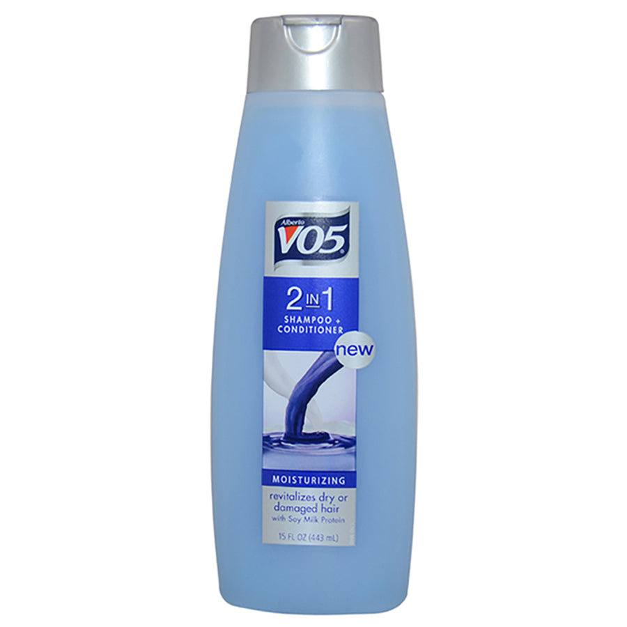 Alberto VO5 2 in 1 Moisturizing Shampoo and Conditioner 15 oz Image 1