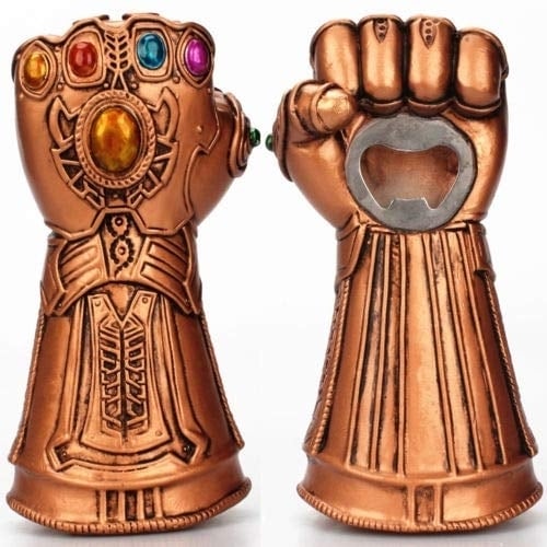 Eddieson Thanos Gauntlet Beer Bottle OpenerCool Bottle Opener Personalized Desktop Cool Beer Opener for Bar Party Hotel Image 2