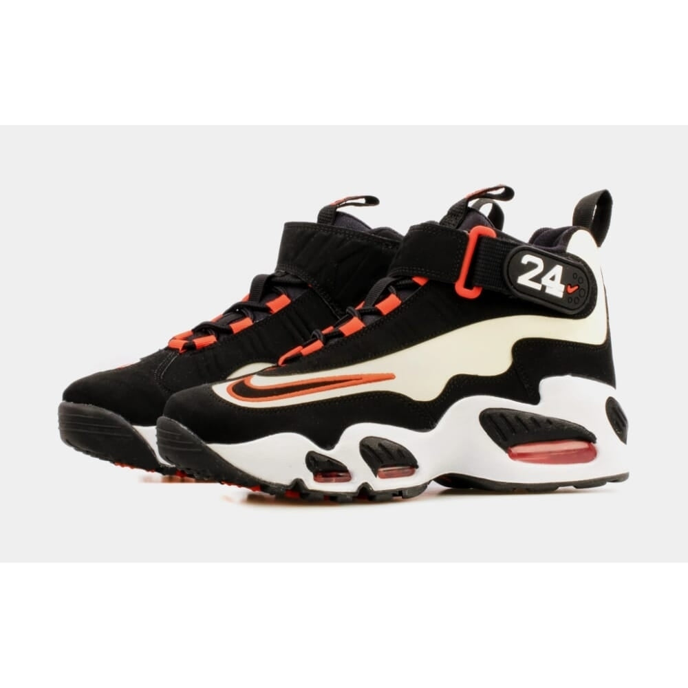 Nike Air Griffey Max 1 Coconut Milk/Black-Team Orange DZ5280-100 Grade-School Image 4