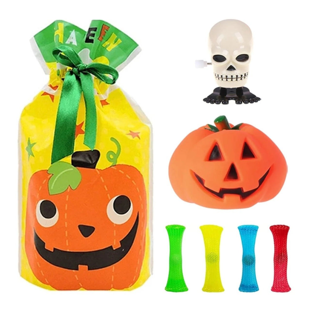 26 Piece Halloween Fidget Sensory Toy Set with Gift Bag  Halloween Kids Toys  Party Favors  Trick or Treats Image 2