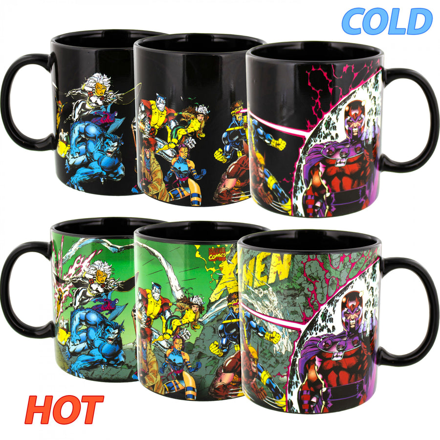 X-Men 1 Cover By Jim Lee 15oz Heat Changing Mug Image 1