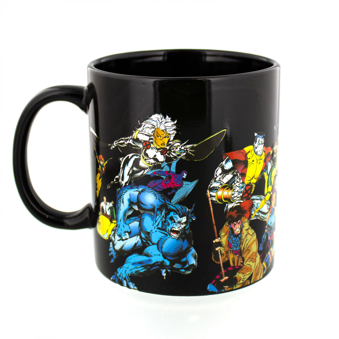 X-Men 1 Cover By Jim Lee 15oz Heat Changing Mug Image 2