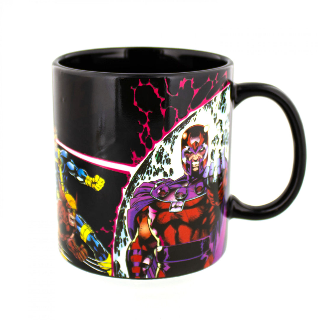 X-Men 1 Cover By Jim Lee 15oz Heat Changing Mug Image 4