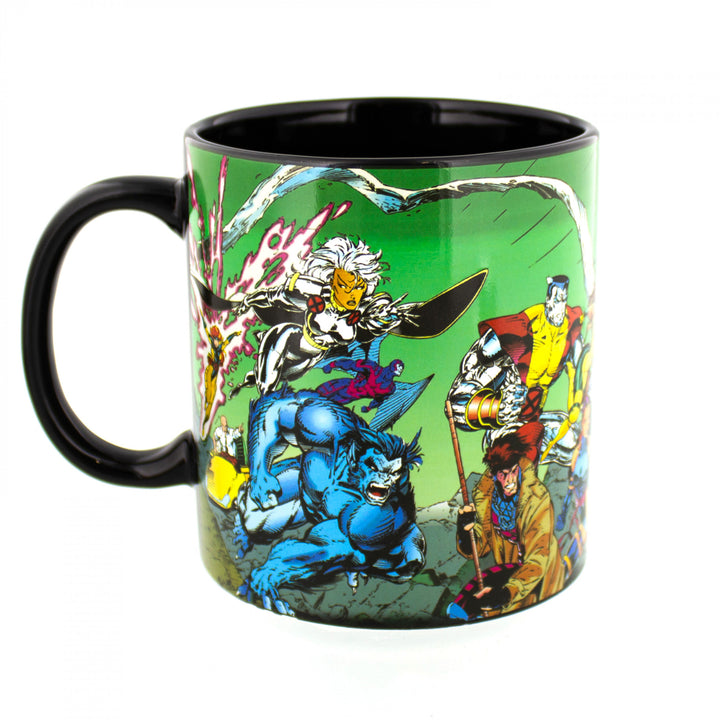 X-Men 1 Cover By Jim Lee 15oz Heat Changing Mug Image 4