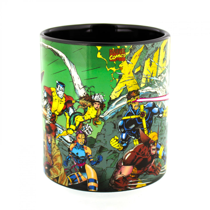 X-Men 1 Cover By Jim Lee 15oz Heat Changing Mug Image 6