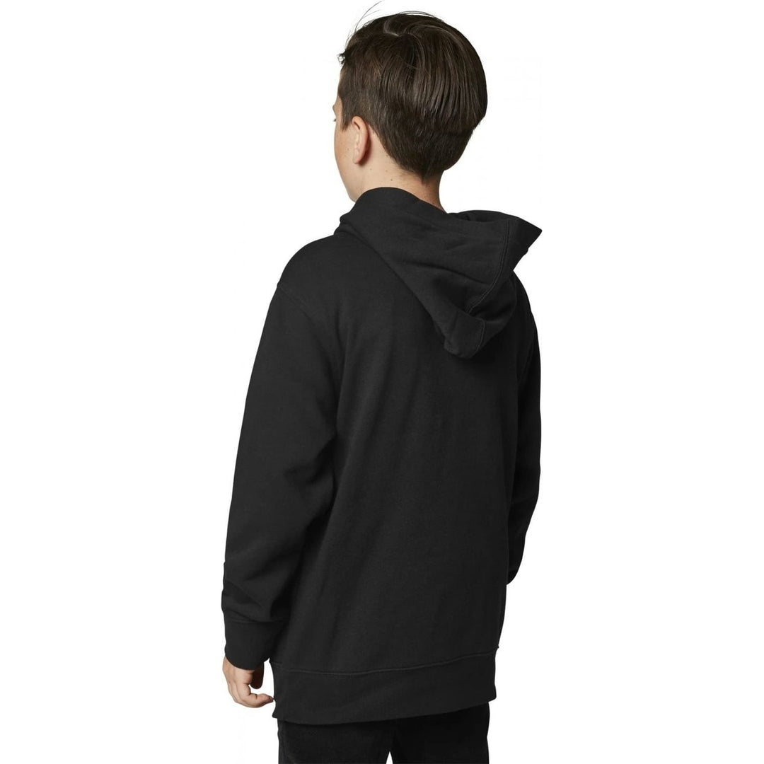 Fox Racing Youth Pinnacle Pullover Fleece Heather Graphite Size Kids 10-12 Image 1