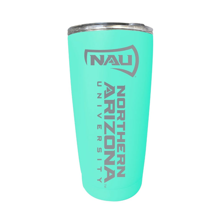 Northern Arizona University 16 oz Stainless Steel Etched Tumbler - Choose Your Color Image 6