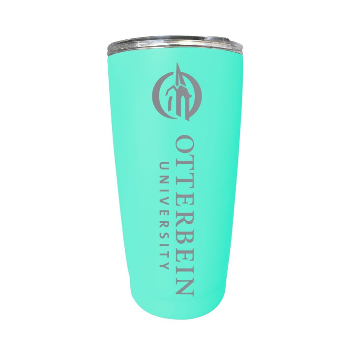 Otterbein University 16 oz Stainless Steel Etched Tumbler - Choose Your Color Image 4