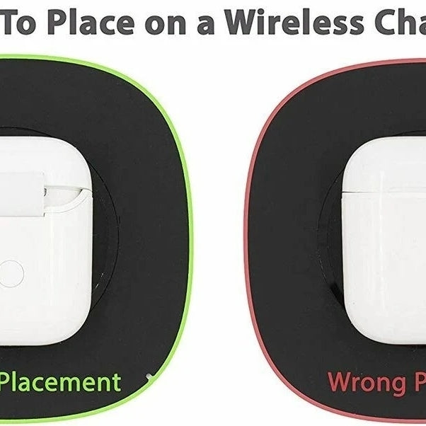 Wireless Qi Charging Protective Case for Apple Airpods (Requires AirPods Case and Qi Charging pad) Image 7