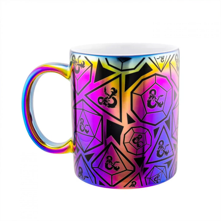 Dungeons and Dragons Iridescence Dice Set 11 oz. Ceramic Mug Image 3