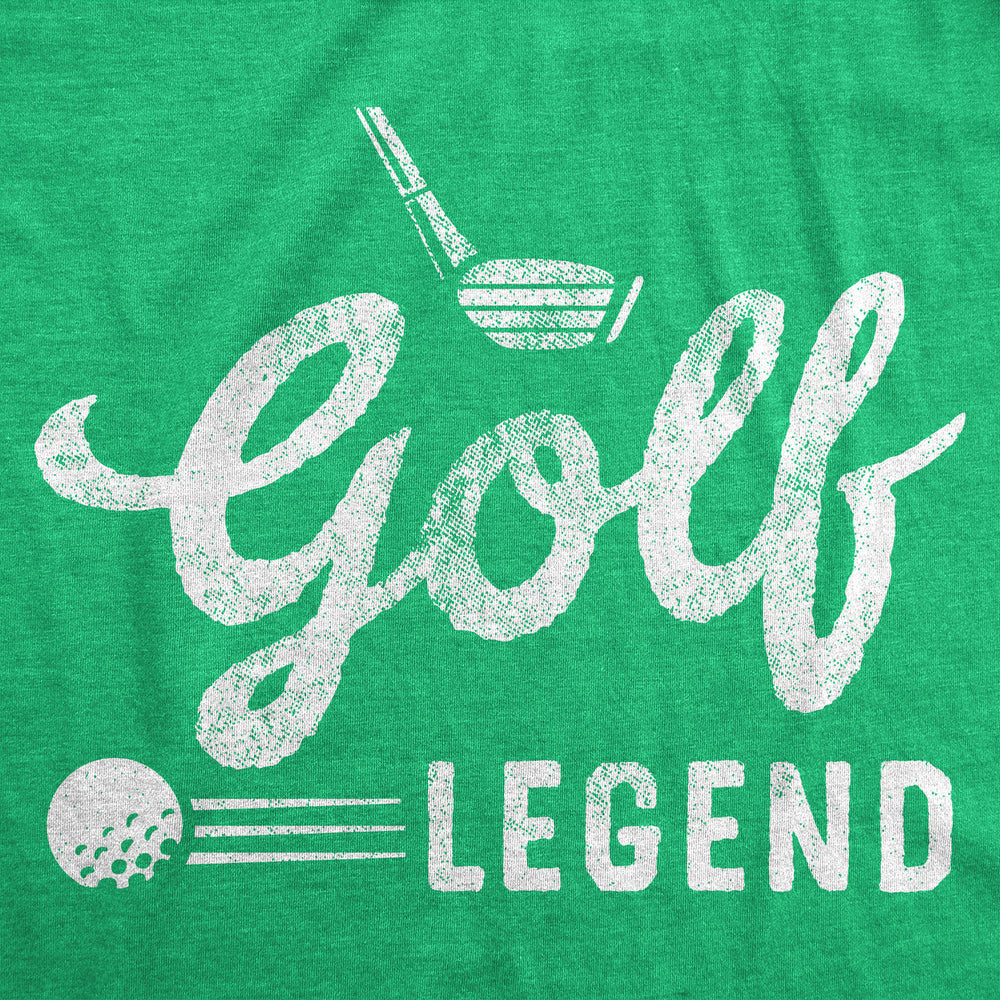Mens Funny T Shirts Golf Legend Sarcastic Sports Graphic Tee Image 2