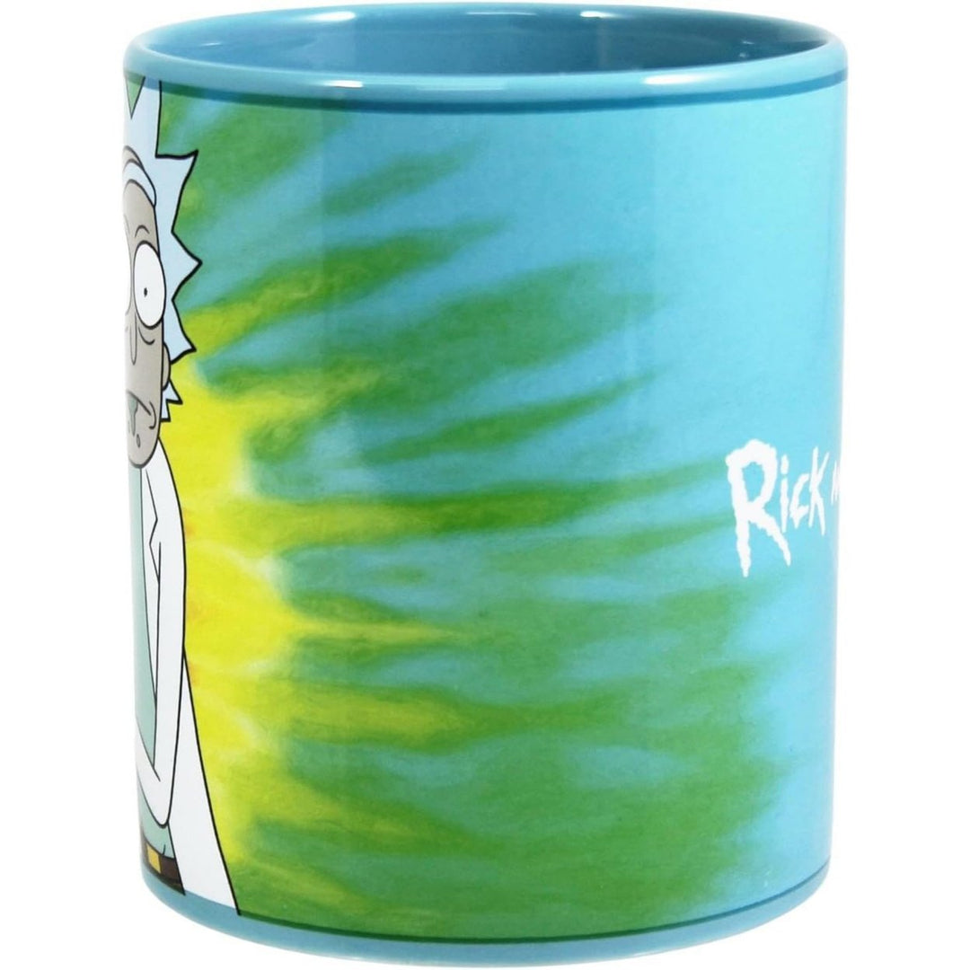 Rick And Morty Psychedelic Heat Color Changing 11 oz. Ceramic Mug Image 2