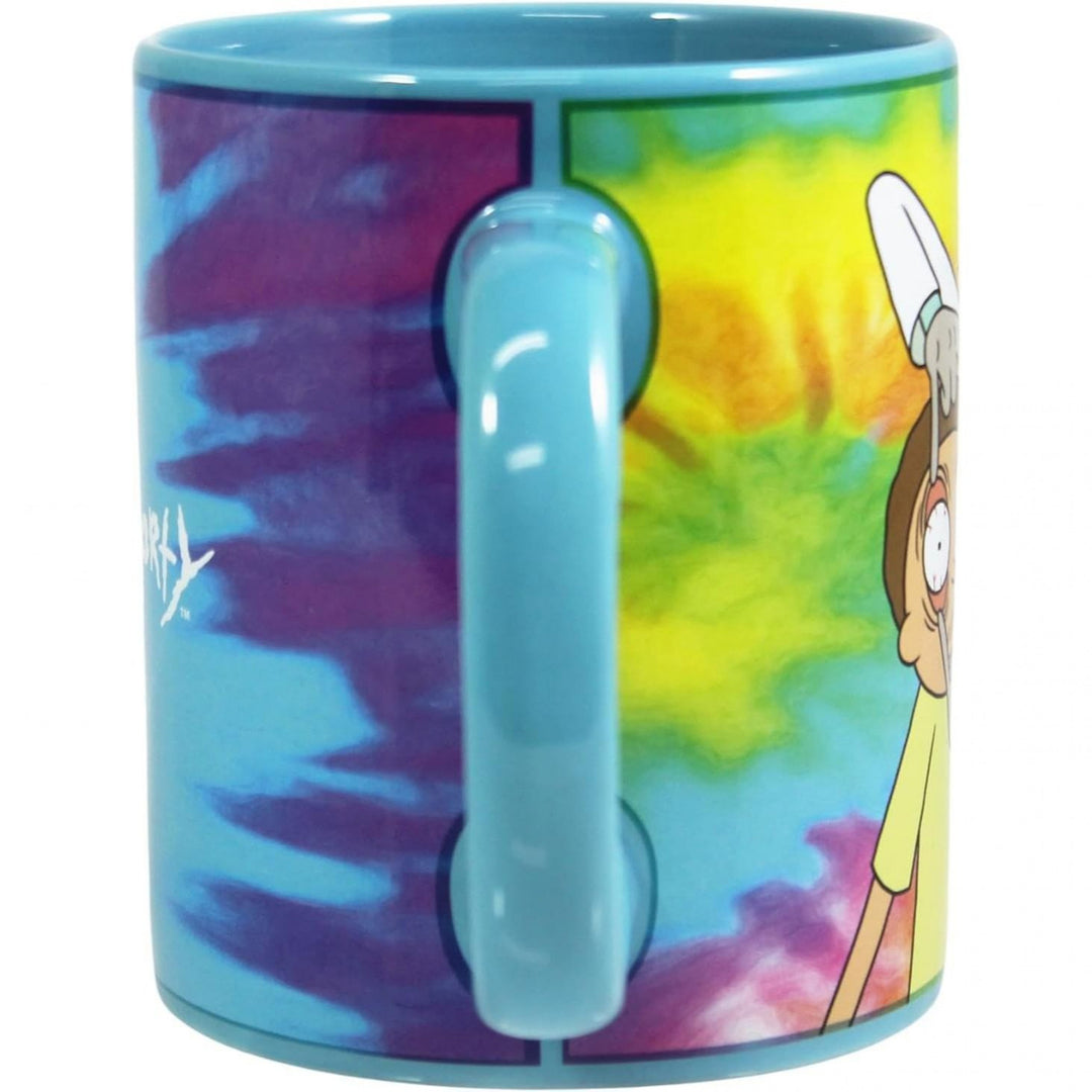 Rick And Morty Psychedelic Heat Color Changing 11 oz. Ceramic Mug Image 4