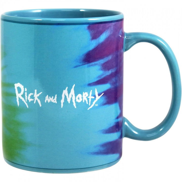 Rick And Morty Psychedelic Heat Color Changing 11 oz. Ceramic Mug Image 4