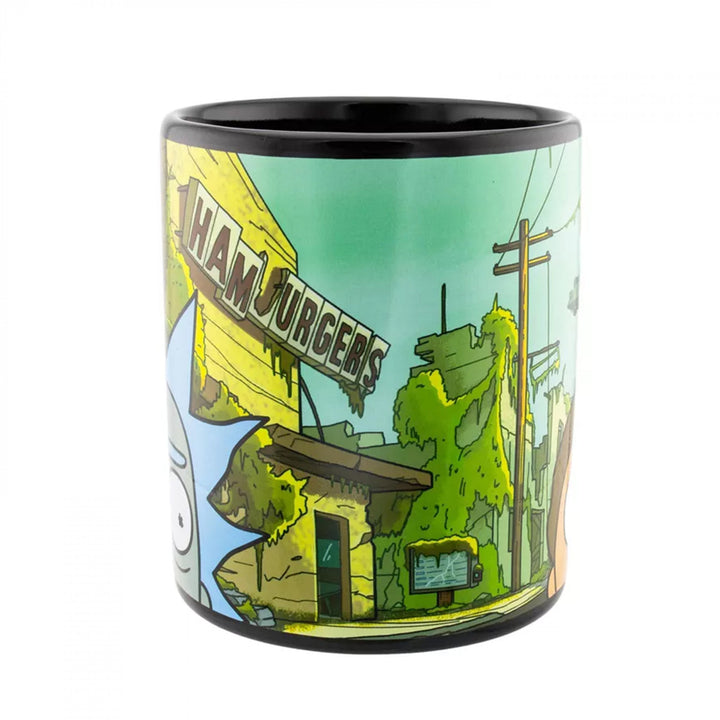 Rick And Morty Post-Apocalyptic 20 oz. Ceramic Mug Image 2