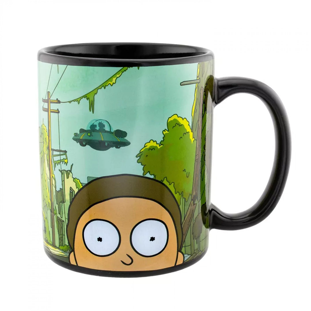 Rick And Morty Post-Apocalyptic 20 oz. Ceramic Mug Image 3