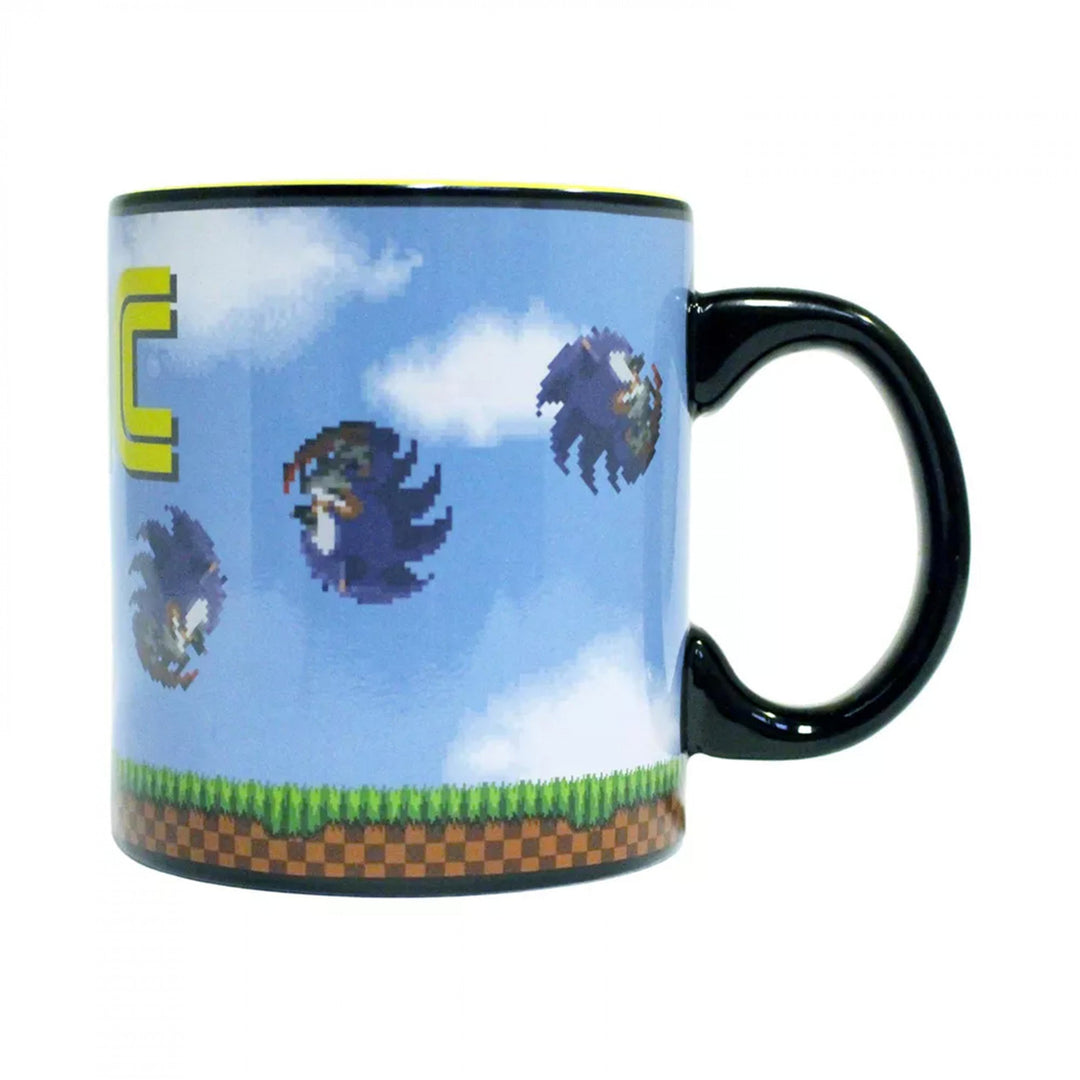 Sonic the Hedgehog Heat-Reveal 20 oz. Ceramic Mug Image 3