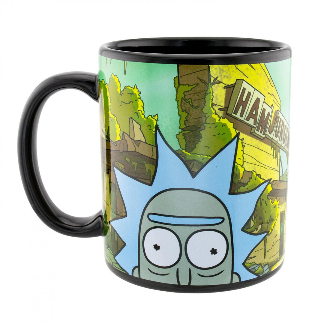 Rick And Morty Post-Apocalyptic 20 oz. Ceramic Mug Image 4