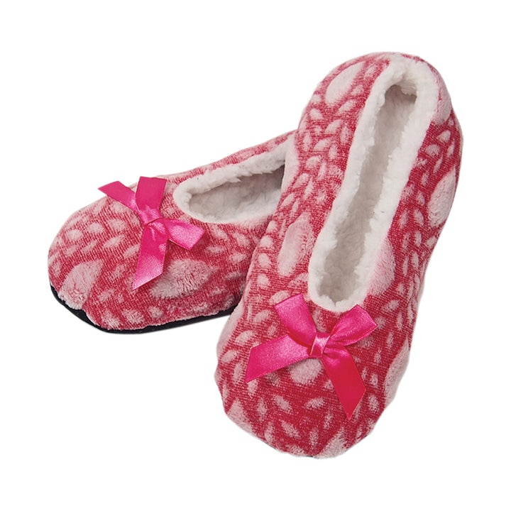 2-Pack  Plush Slipper with Gripper Image 4