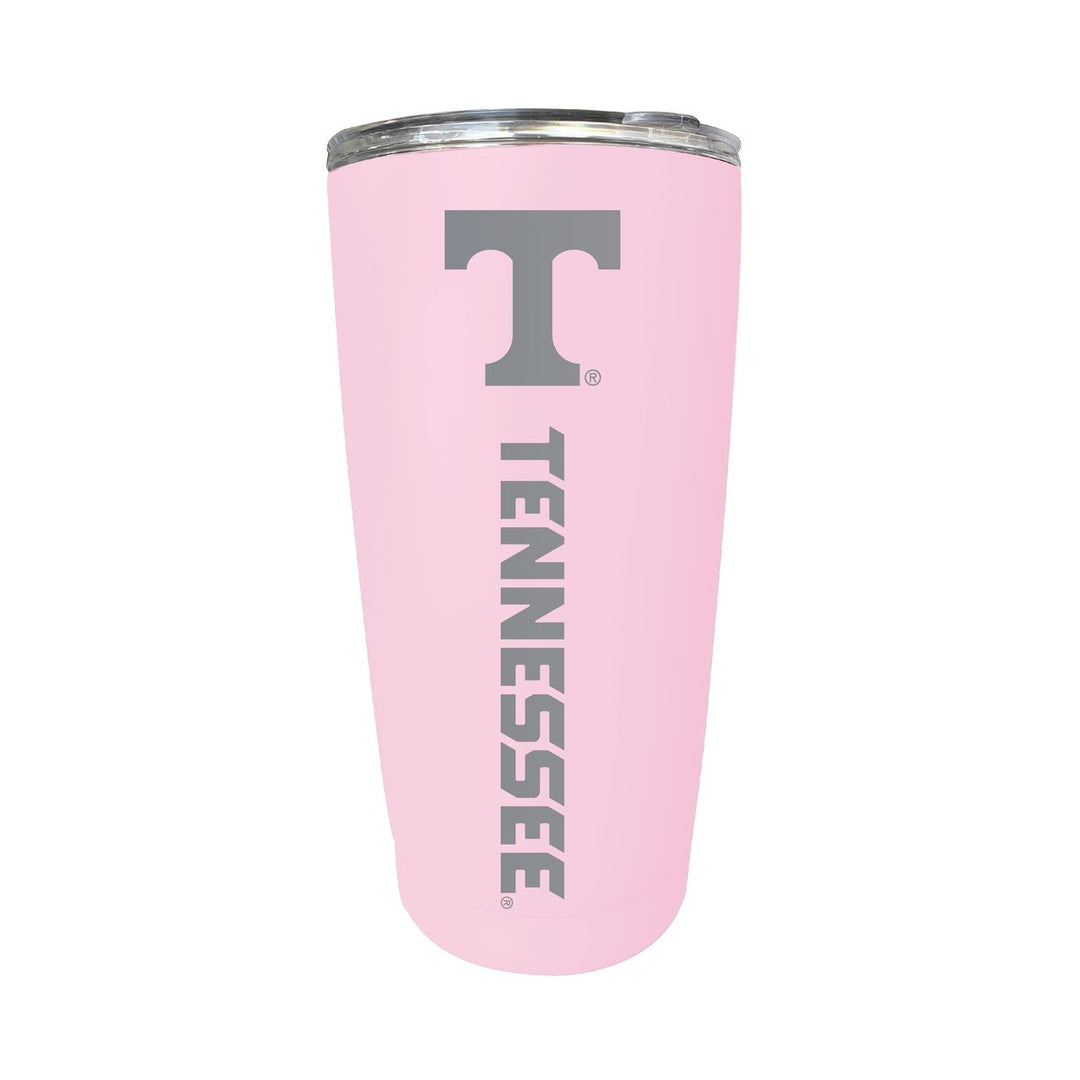 Tennessee Knoxville 16 oz Stainless Steel Etched Tumbler - Choose Your Color Image 1