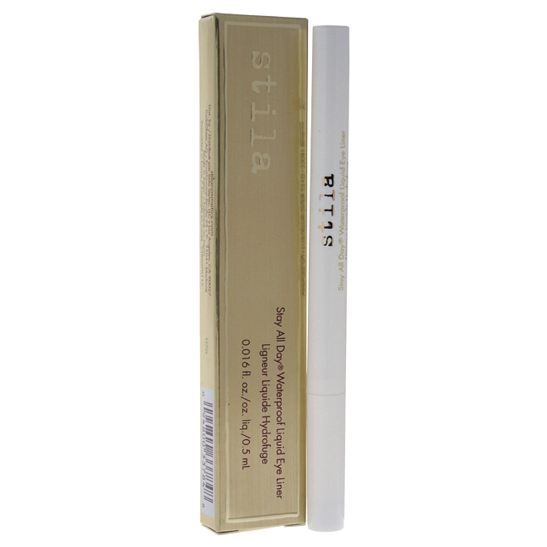 Stila Stay All Day Waterproof Liquid Eye Liner - Snow Eyeliner 0.016 oz Image 1