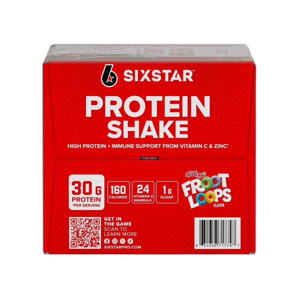 Six Star Kelloggs Froot Loops Protein Shake11 Fluid Ounce (Pack of 15) Image 2