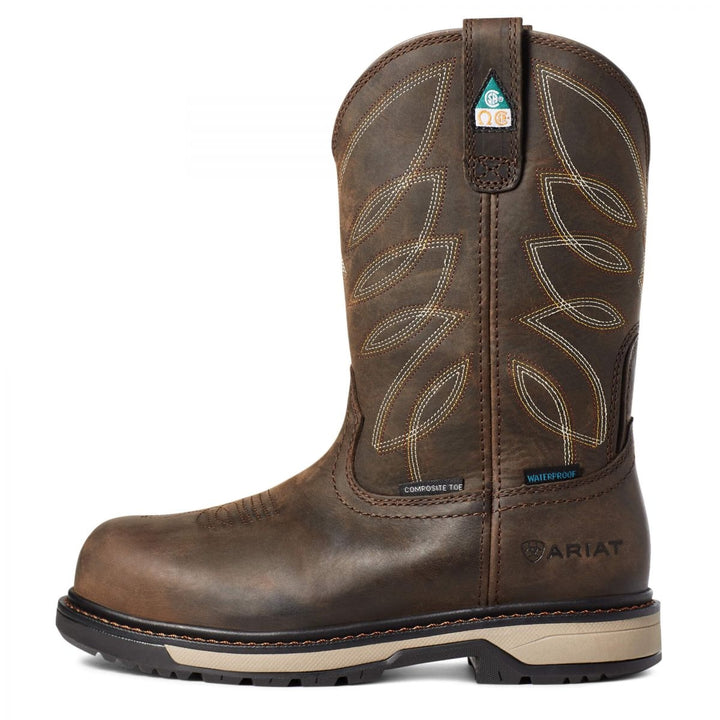 Ariat Riveter Waterproof Composite Toe Work Boot ASTM Safety Size Color Options Image 2