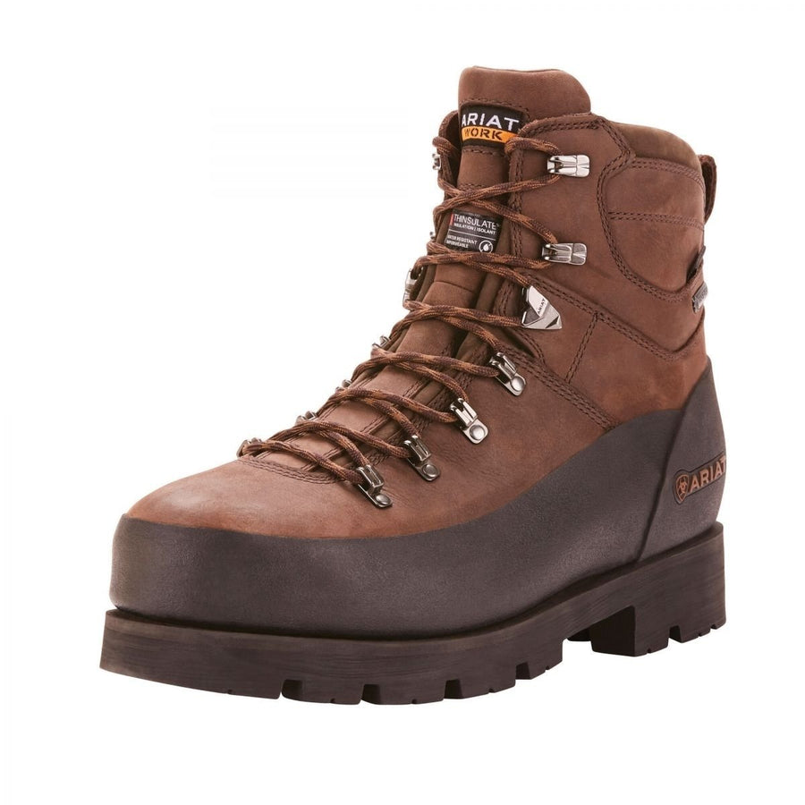 ARIAT Work Mens 6" GORE-TEX Composite Toe Boot Bitter Brown 10025004 Image 1