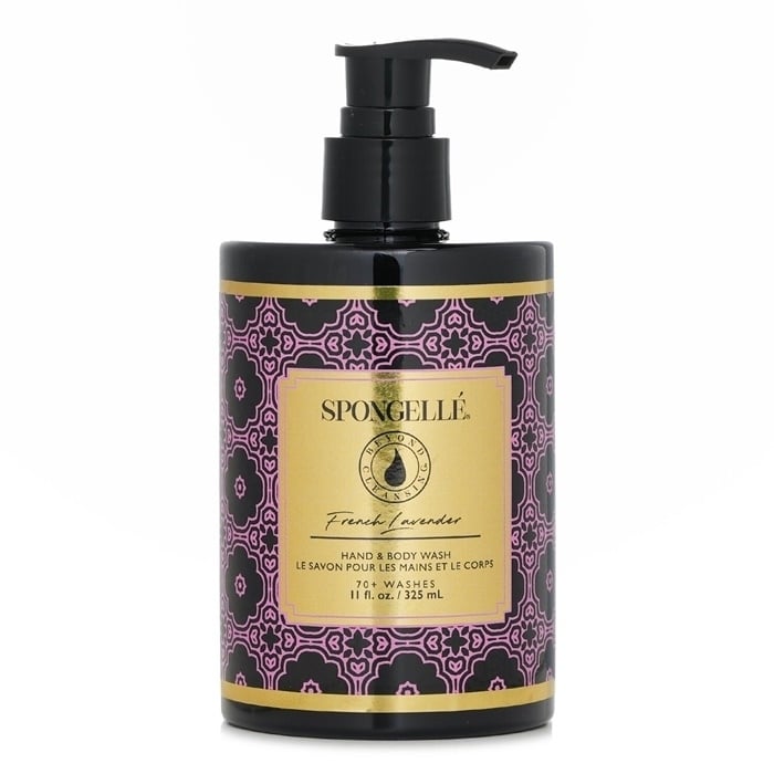 Spongelle Hand and Body Wash - French Lavender 325ml/11oz Image 1