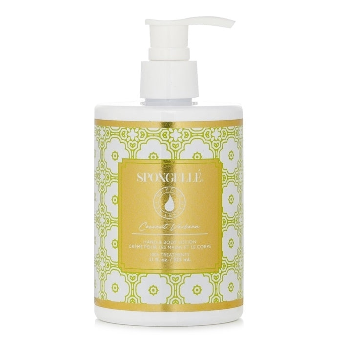 Spongelle Hand and Body Lotion - Coconut Verbena 325ml/11oz Image 1