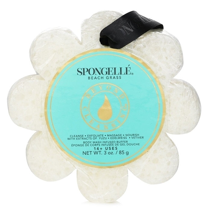 Spongelle Wild Flower Soap Sponge - Beach Grass (White) 1pc/85g Image 1