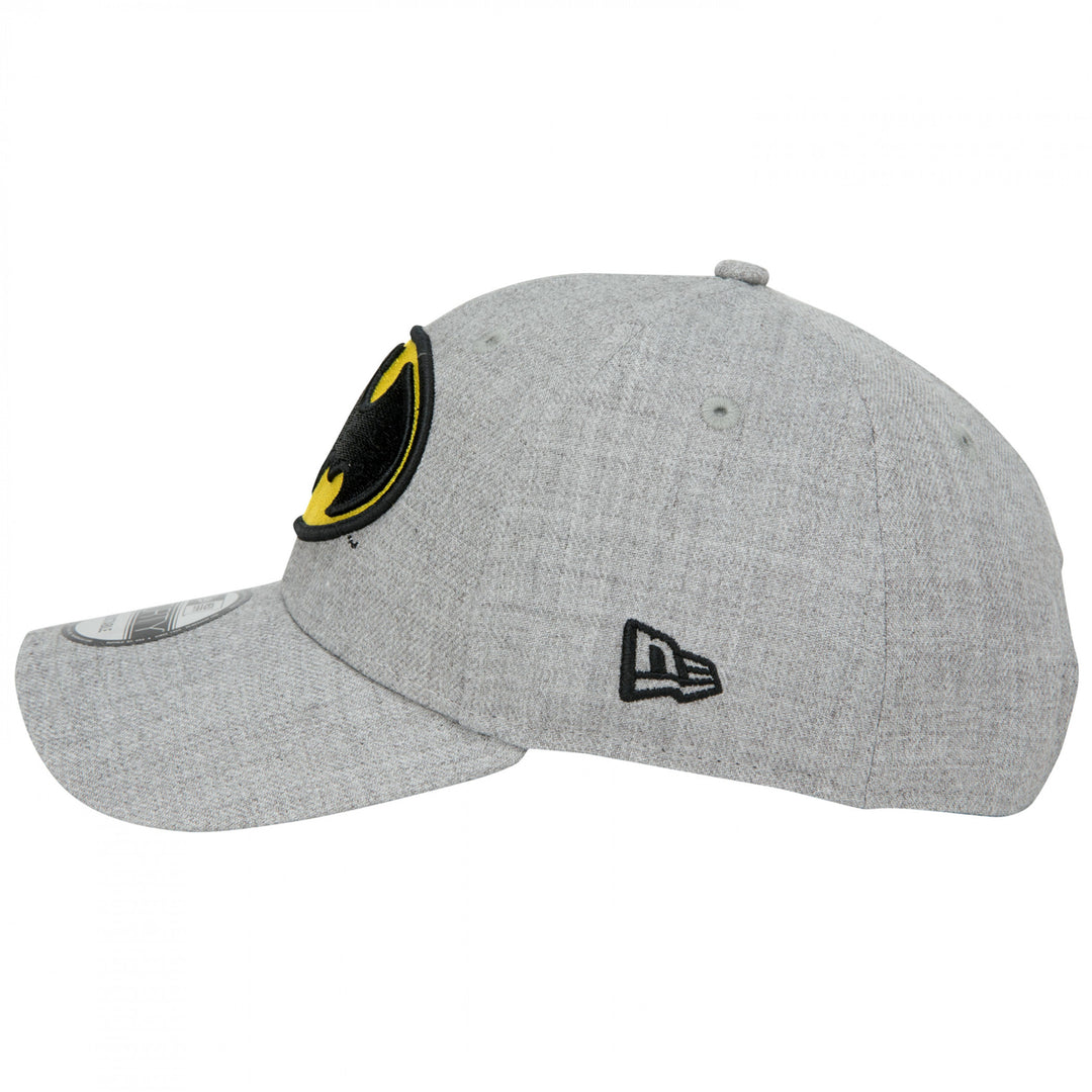 Batman Classic Logo Grey  Era 9Forty Adjustable Hat Image 3