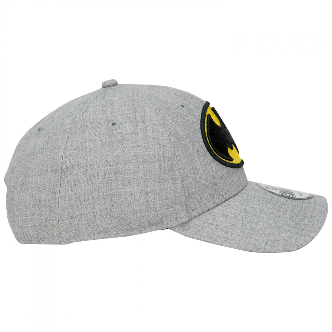 Batman Classic Logo Grey  Era 9Forty Adjustable Hat Image 4