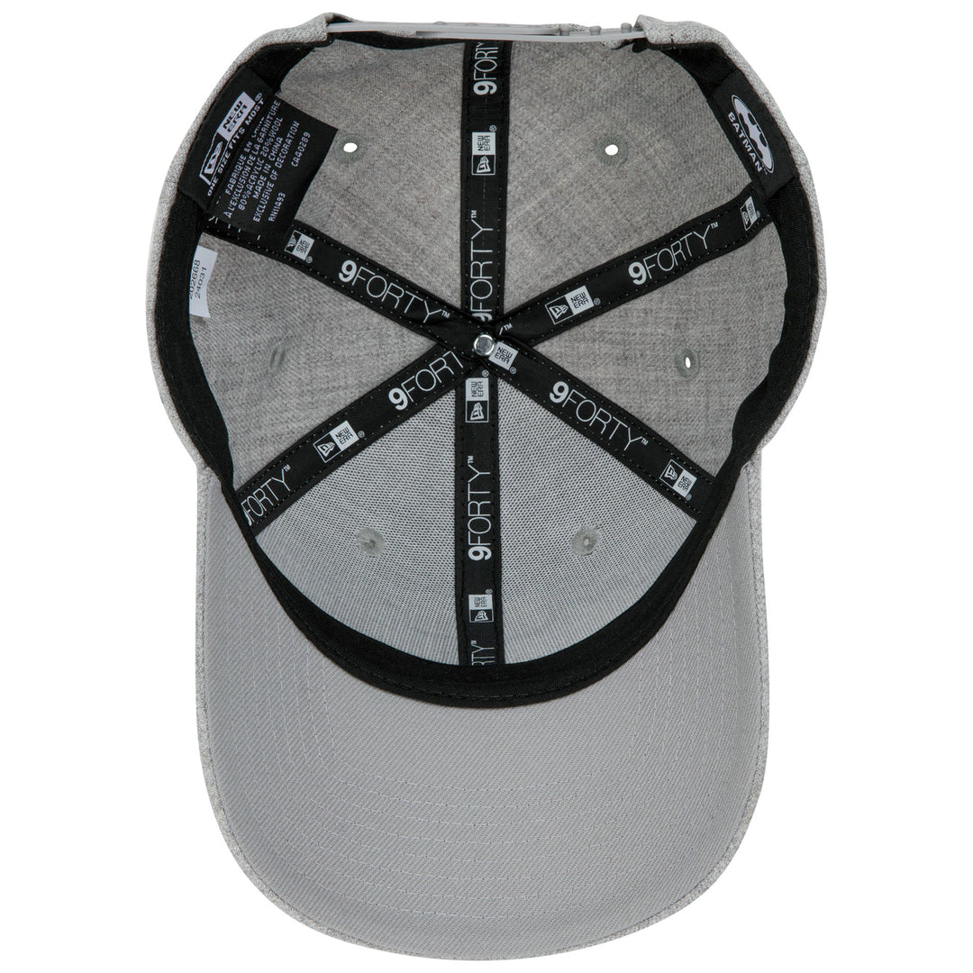 Batman Classic Logo Grey  Era 9Forty Adjustable Hat Image 6