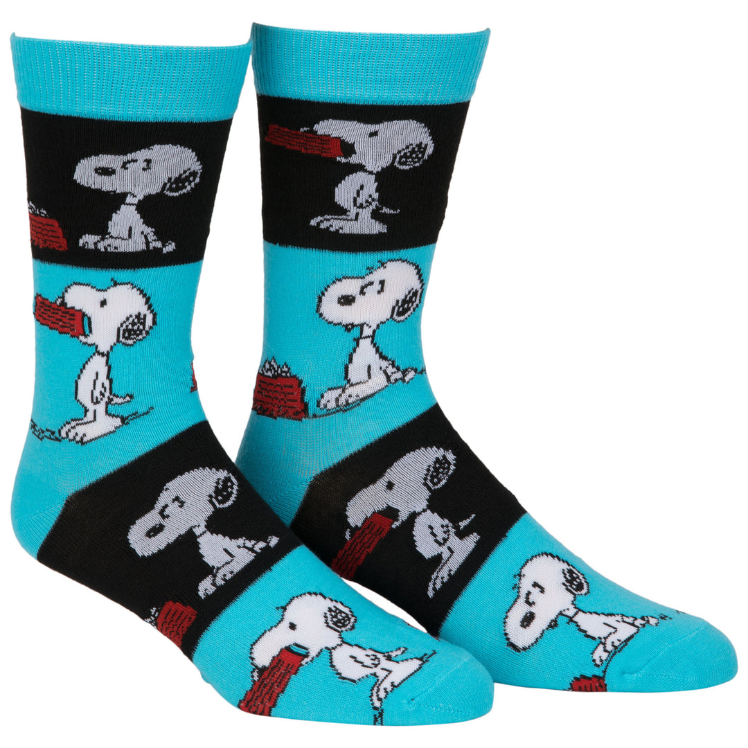 Peanuts Snoopy and Woodstock Friends 6-Pack Crew Socks Image 4