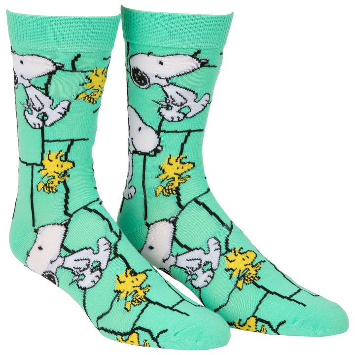 Peanuts Snoopy and Woodstock Friends 6-Pack Crew Socks Image 6