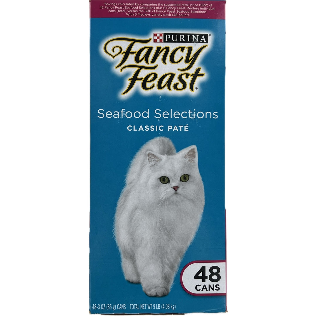 Fancy Feast Medleys Seafood Selections Classic Pate Wet Cat Food 3 Oz (48 Ct) Image 4