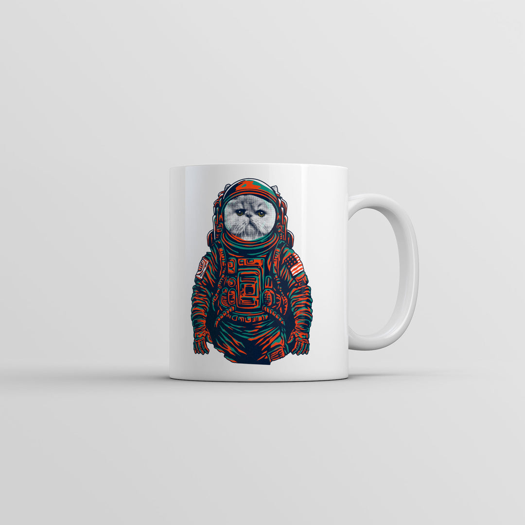 Space Kitty Mug Cool Astronaut Kitten Graphic Coffee Cup-11oz Image 1