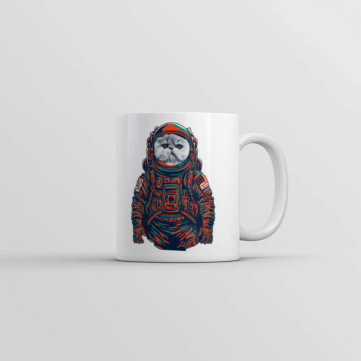 Space Kitty Mug Cool Astronaut Kitten Graphic Coffee Cup-11oz Image 1