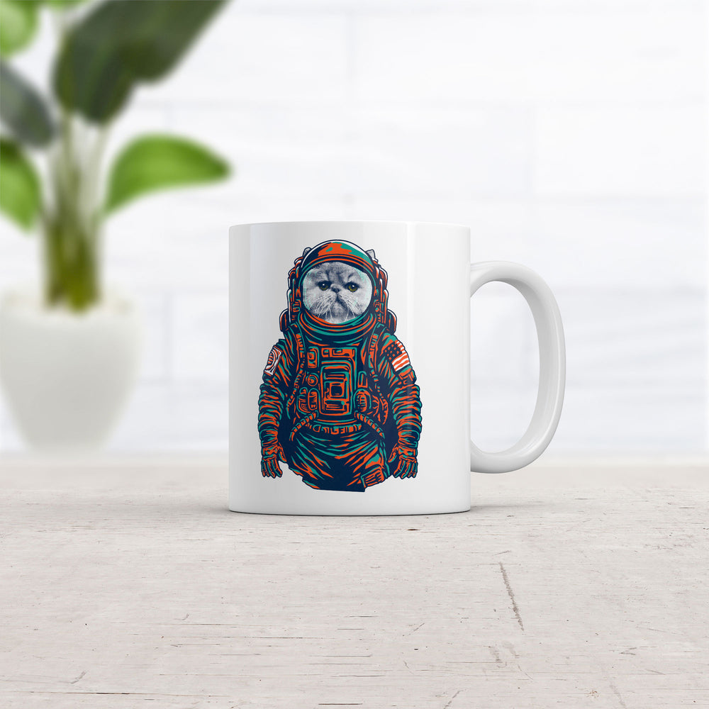 Space Kitty Mug Cool Astronaut Kitten Graphic Coffee Cup-11oz Image 2