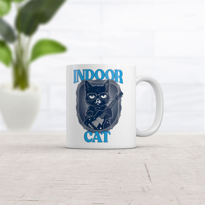 Indoor Cat Mug Funny Sarcastic Introvert Coffee Cup-11oz Image 2