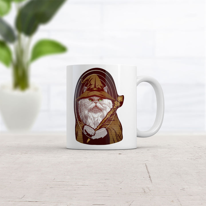 Kitty Wizard Mug Funny Magical Cat Graphic Coffee Cup-11oz Image 2