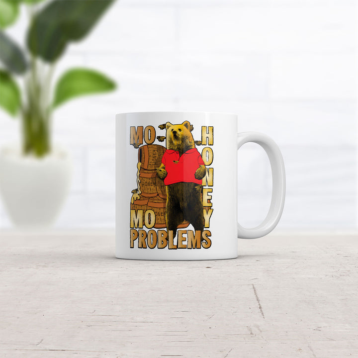 Mo Honey Mo Problems Mug Funny Sarcastic Bear Graphic Coffee Cup-11oz Image 2