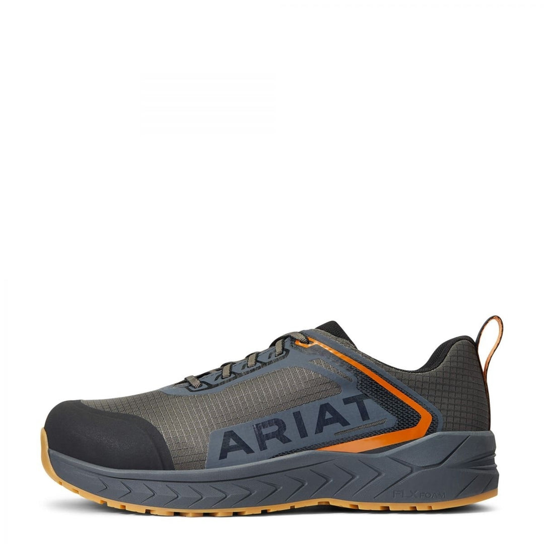 ARIAT WORK Mens Outpace Composite Toe Work Shoe Gunmetal - 10040282 ONE SIZE GUNMETAL Image 2