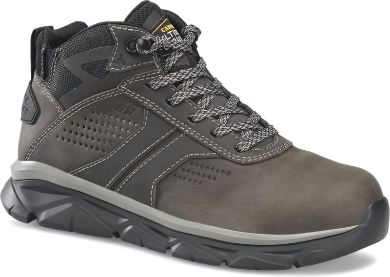 CAROLINA Mens 5" Flyweight Composite Toe ESD Hiker Work Boot Grey - CA1980 Grey Image 1