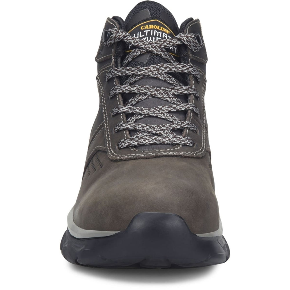 CAROLINA Mens 5" Flyweight Composite Toe ESD Hiker Work Boot Grey - CA1980 Grey Image 2